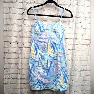 Lilly Pulitzer Sailboat Print Sundress
